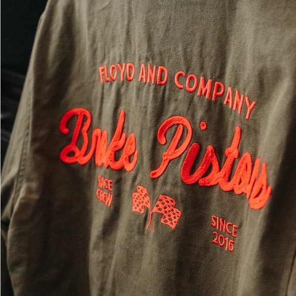 Floyd & Co Broke Pistons N1 Deck Jacket (Olive Green) XL NWOT - Picture 3 of 7